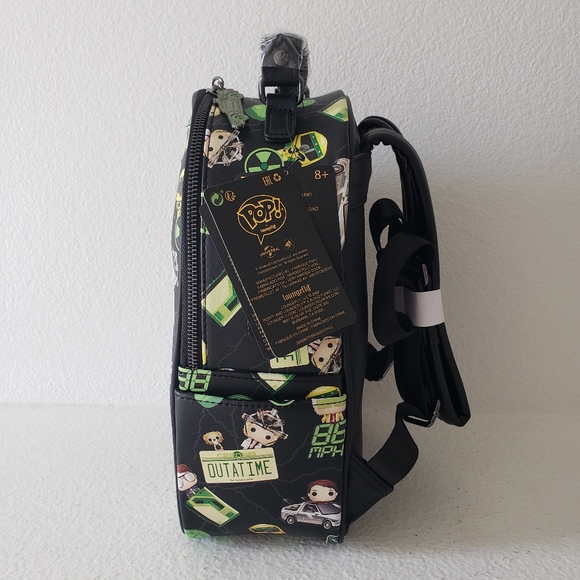 Rare Back to the Future Loungefly Mini Backpack - NWT PRICE FIRM - Picture 2 of 9